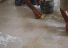 Заполненный травертин